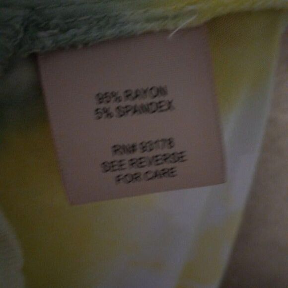 Philosophy Tie-Dye Tank Dress-Large-Slinky-Pockets-Scoop Neck-Knee Length - Picture 7 of 7